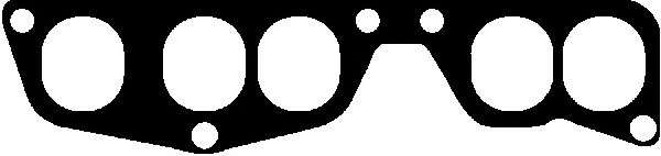 Прокладка коллектора IN Audi 2.3 AAR верх.