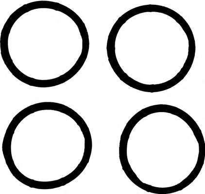 К-кт прокладок IN колектора Renault Master/Trafic 2.2DCI/2.5DCI 00-