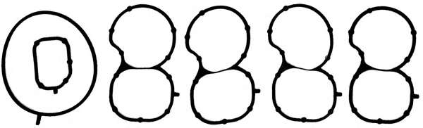 К-кт прокладок колектора IN FIAT DOBLO 1.6D 10- OPEL ASTRA 2.0CDTI 09-15, COMBO 1.6CDTI 12-