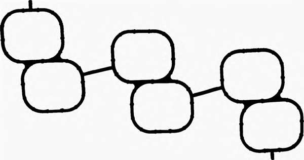 Прокладка, корпус впускного коллектора