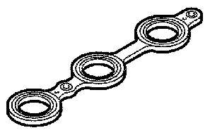 Прокладка клап.кр. Audi/VW 2.8 ACK OUTSIDE (2)