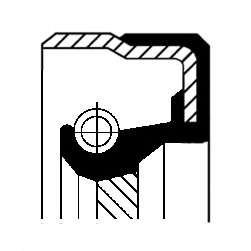 Сальник хвостовика КПП BMW 3 (E36/E46)/5 (E34/E39)/MB E (W124) (40x55x8)