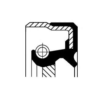 Сальник коленвала (задний) BMW 5 (E34/E39)/ 7 (E38/E32) 92-03 (100x125x13)