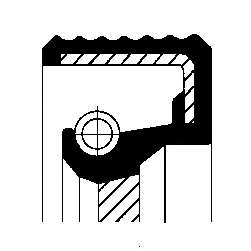 Сальник вала первичного АКПП BMW 3 (E90-E93)/ 5 (E60/E61) 01-15 N43/M47 (45x58x7)