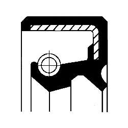 Сальник колонки рулевой Audi A6/VW Passat 97- (20x30x5)