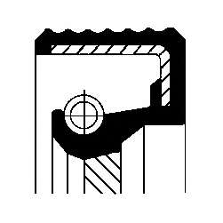 Уплотняющее кольцо, распределительный вал