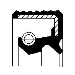 Сальник рейки рулевой (19x30x6.5)