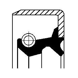 Сальник насоса ГУР Toyota Avensis/Camry/Corolla 1.4-2.5 -00