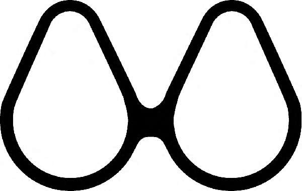 Прокладка коллектора впускного Renault 1.2 (D7F) 96-98