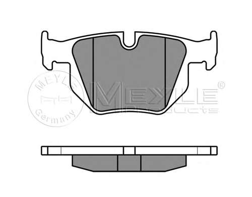 Колодки тормозные (задние) BMW X5/X6 07-