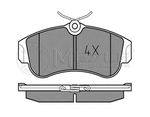 Колодки тормозные (передние) Nissan Almera II/Primera 1.5D-2.0D 90-06 