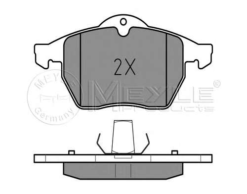 Колодки тормозные (передние) Opel Astra G 99-02/Vectra B 95-03/Calibra A 91-97/Saab 9-3 98-09