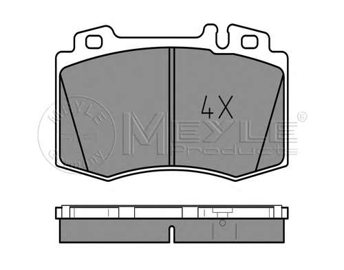 Колодки тормозные (передние) MB S-class (W220) 98-05