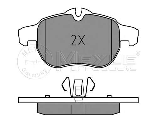 Колодки тормозные (передние) Opel Vectra C/Signum 03-