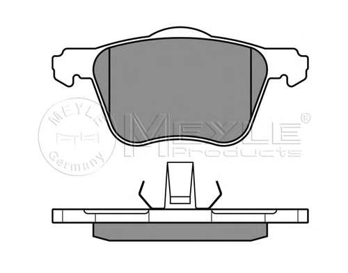 Колодки тормозные (передние) Volvo S60 00-10/V70 01-08/S80 01-06/XC90 02-14 (Ate)