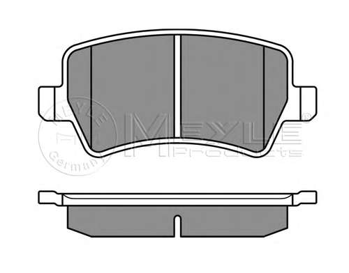 Колодки тормозные (задние) Ford Galaxy/S-Max 06-15/Volvo S60/S80/V60/V70/XC60/XC70 08-/Land Rover 11