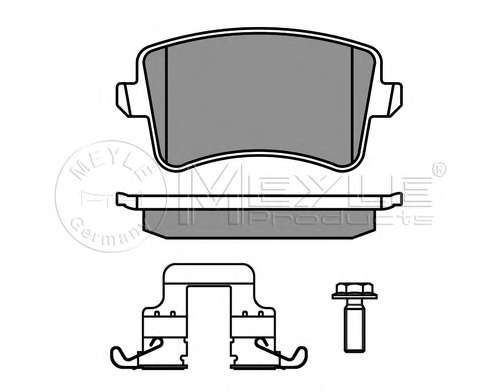 Колодки тормозные (задние) Audi A4/A5/Q5 07- (TRW)