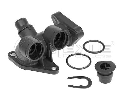 Фланец системы охлаждения Audi A4/A6/Cabriolet/VW Passat 1.8 94-05 (к-кт)