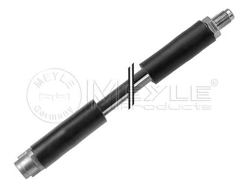 Шланг тормозной (задний) Audi A8 02-10 (190mm) M10x1/M10x1