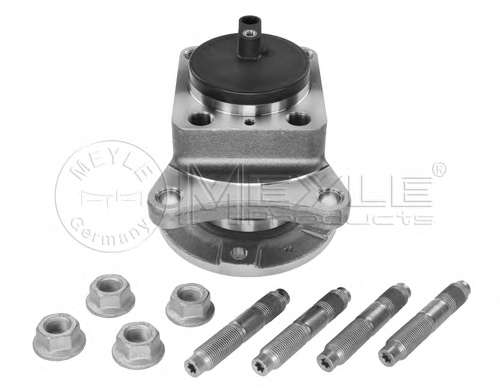 Подшипник ступицы (задней) Fiat Scudo 07- (+ABS) (дисковые тормоза)