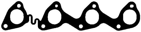 Прокладка коллектора выпускного Ford Connect 02- (металическая)  