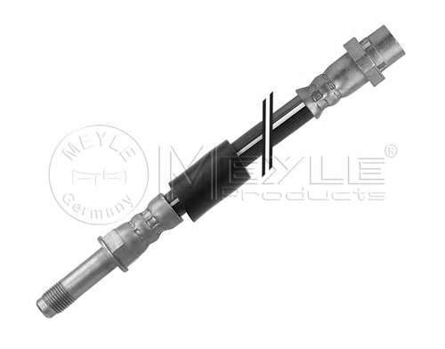 Шланг тормозной (задний) BMW 3 (E90/F30/F80)/X1 (E84) 04-19 (L=265mm) N20/N43/N44/N46/N52/N55