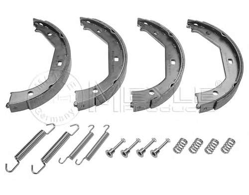Колодки ручника BMW 1 (E81/E82/E88)/3 (E46/E90/E91)/5 (E39) 2.0-4.4 95-13 (к-кт)