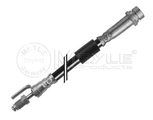 Шланг тормозной (передний) Ford Transit 06- (370mm)