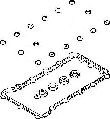 Прокладка крышки клапанов BMW 3 (E30/E36) 89-99 M42/M44 (к-кт)