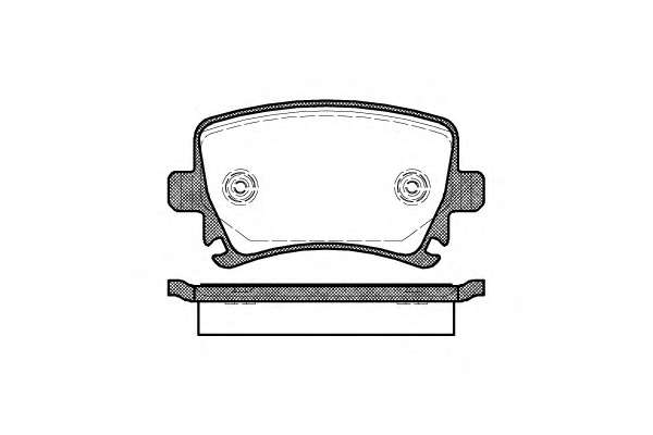 гальмівні колодки (к-т.)