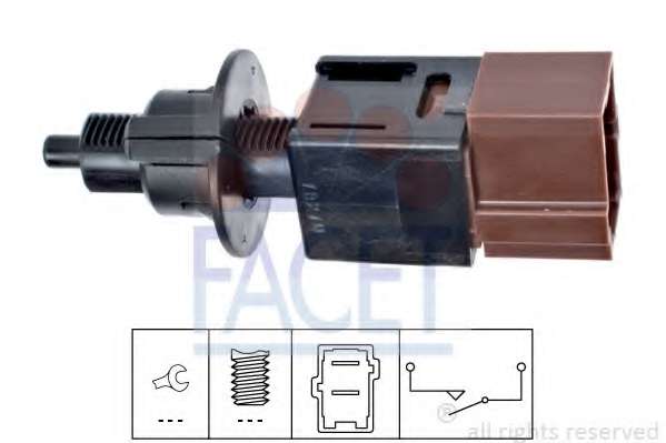 Выключатель фонаря сигнала торможения. Выключатель, привод сцепления (Tempomat)