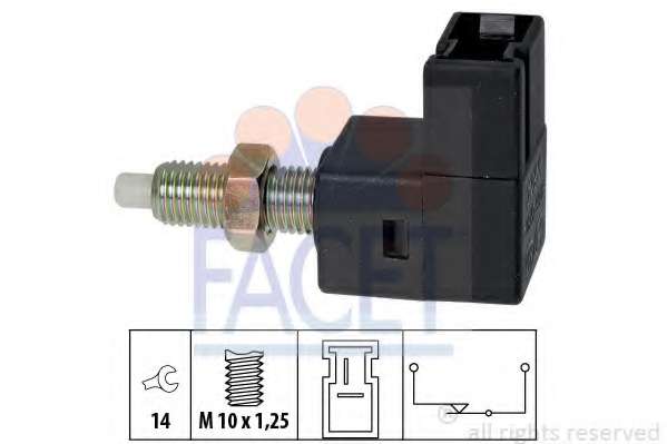 Выключатель фонаря сигнала торможения. Выключатель, привод сцепления (Tempomat)