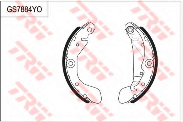 Комплект тормозных колодок