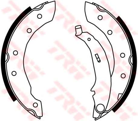 Комплект тормозных колодок