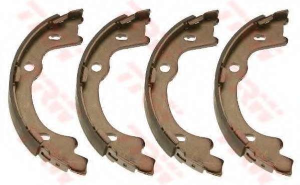 Комплект тормозных колодок, стояночная тормозная система