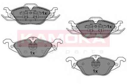 Комплект тормозных колодок, дисковый тормоз