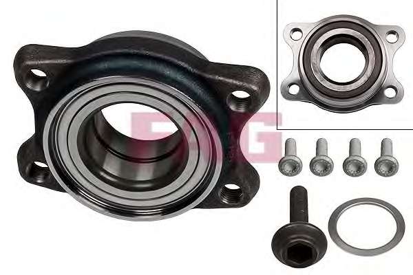 Подшипник ступицы (передней) Audi A6 04-11 (+ABS)