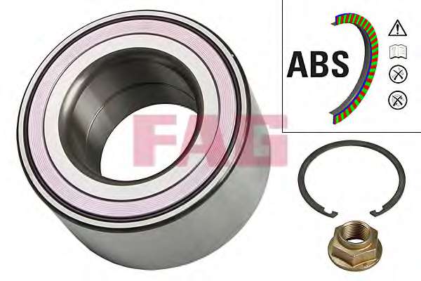 Подшипник ступицы (передней) Mazda 6 2.0D/2.2D 07-13