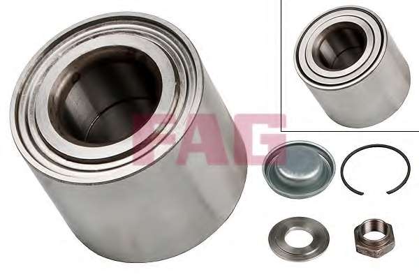 Подшипник ступицы (задней) Citroen C3/C4/Peugeot 208 1.0-1.6D 09-