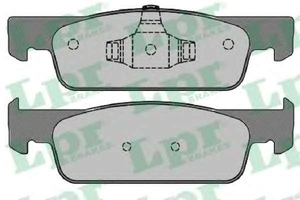Комплект тормозных колодок, дисковый тормоз