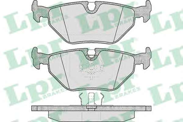 Комплект тормозных колодок, дисковый тормоз
