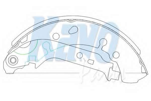 Комплект тормозных колодок