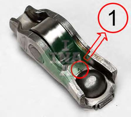 Коромысло клапана BMW 3 (E90/F30/F80)/5 (E60/F10), N13/N20/N52/N55/S55 (для впуск. клап.)