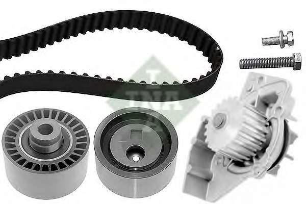 Комплект ГРМ + помпа Citroen Berlingo/Jumpy 2.0HDI, (141x25.4), DW10TD