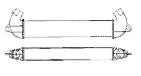 Інтеркулер Fiat Doblo 1.9 JTD Diesel M A/C + A/A 01-