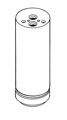 Осушитель кондиционера BMW 3 (E46)/5 (E39)/7 (E38)/X3 (E83) 1.6-4.0 96-11