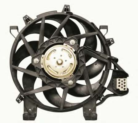 Вентилятор радиатора (электрический) Opel Combo/Corsa 1.3/1.7D 00-