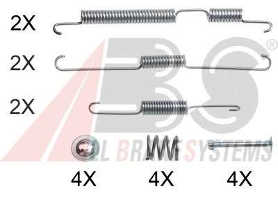Комплектующие, тормозная колодка