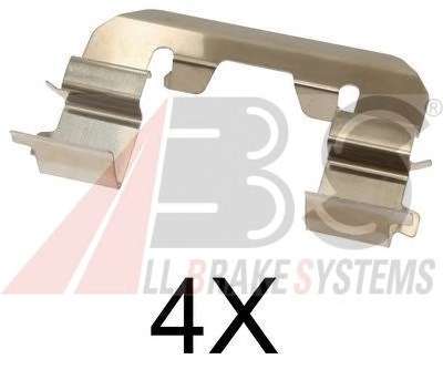 Комплектующие, колодки дискового тормоза