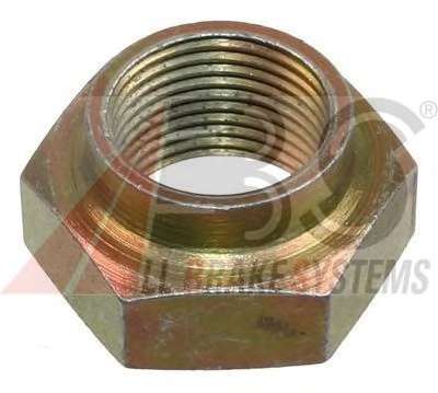 Гайка. Конец вала, приводной вал. Гайка, шейка оси